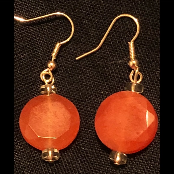 Semi-precious stone earrings - Picture 1 of 3